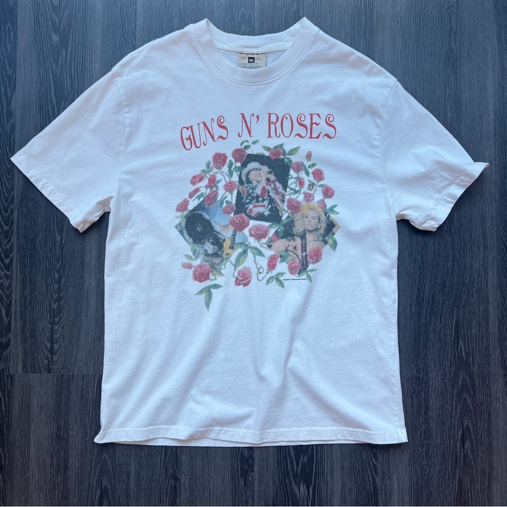 Vintage Guns N’ Roses Shirt Skin & Bones Tour Band Tee Heavy Cotton